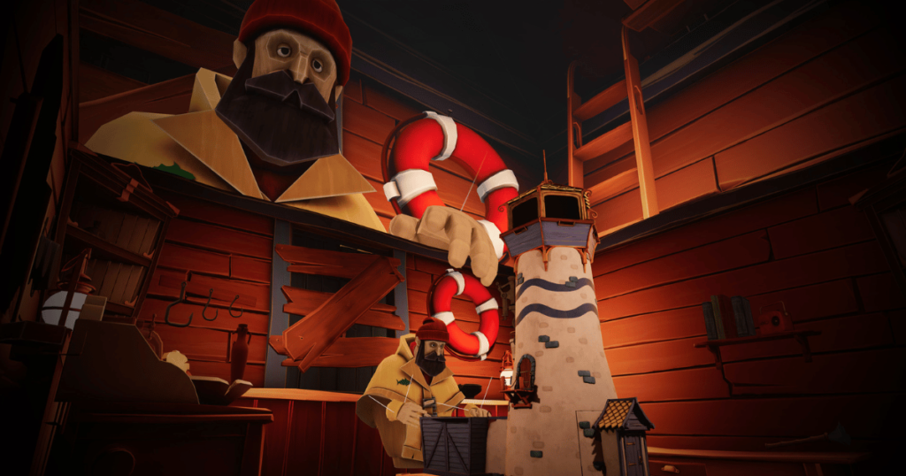 A Fisherman's Tale is a relaxing and non violent game for vr to enjoy